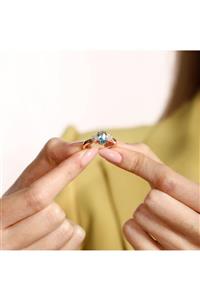 Sembol Gold Kadın Altın Pırlanta Yüzük 0,71 ct