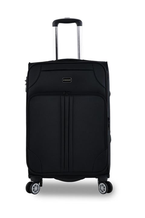 Fossil 1122 4 Tekerlekli Orta Boy Valiz Siyah