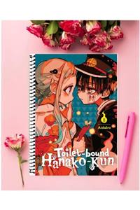 AYAŞLI KIRTASİYE Toilet Bound Hanako Kun Anime Defter 1 Adet Özel Tasarım A5 Boyutu 15*21 Cm Telli Çizgisiz