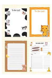 benim soru hocam 4lü Pro Planlayıcılı Memopad/notepad/defter