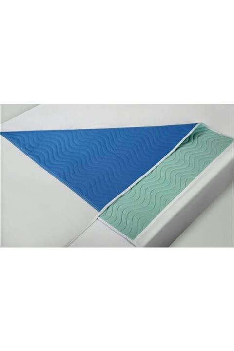 CDE Abso (ikili Paket)5 Katlı Yıkanabilir,emici,sıvı Geçirmez Kanatlı Hasta Altı Bezi(85x90 Cm)