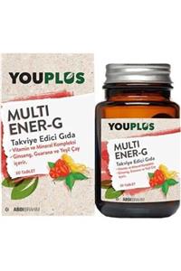 Youplus Multi Ener-g Takviye Edici Multivitamin 30 Tablet