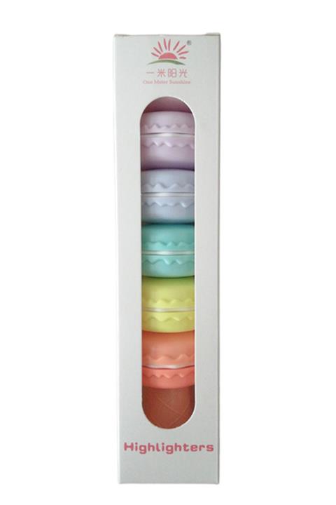 Ruby Makaron Fosforlu Kalem 6'lı