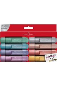 Faber Castell Faber-castell Metalik 8'li Fosforlu Kalem Seti