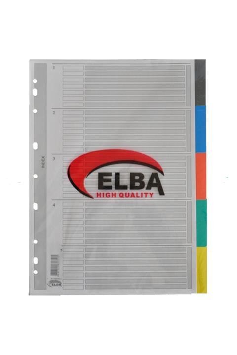 Bafix Seperatör 5 Renkli Karton A4