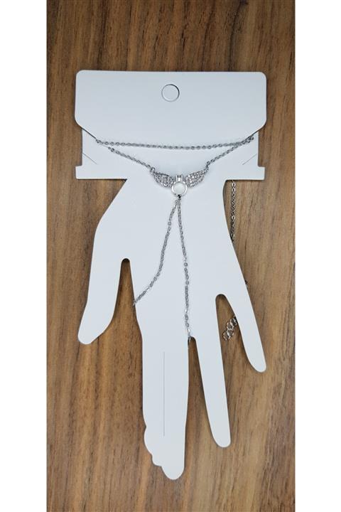 SMFaccessory Tek Taşlı Melek Kanadı Şahmeran