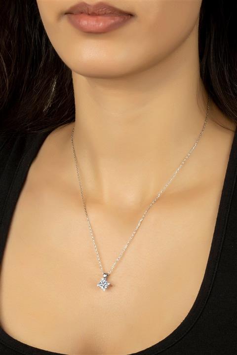 Kara Jewelry Swarovskı Gümüş Kolye