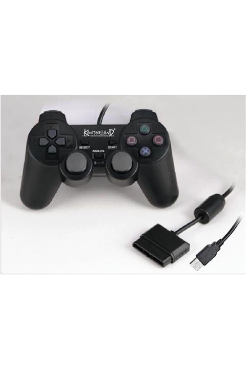 Kontorland Ps2 Pc Usb Analog Game Pad