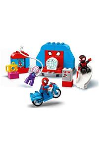 Burnis Toy Lina Oyuncak Lego Duplo Super Heroes Örümcek Adam Karargahı 10940 5