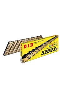 D.I.D 525 Vx3 X-ring Gold Zincir 126l