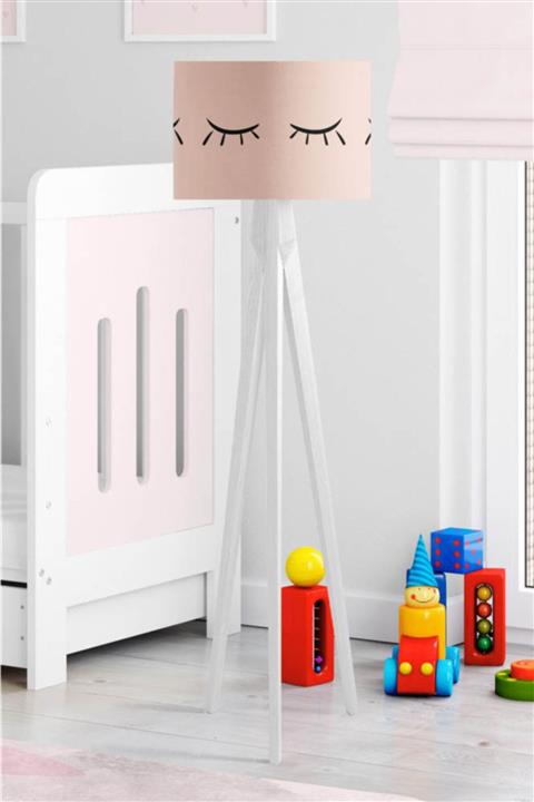 Rivaİstanbul Kirpik Desenli Çocuk Odası Lambader
