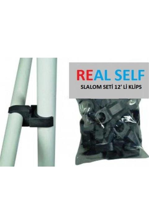 REAL SPORT Slalom Klips 12 Adet