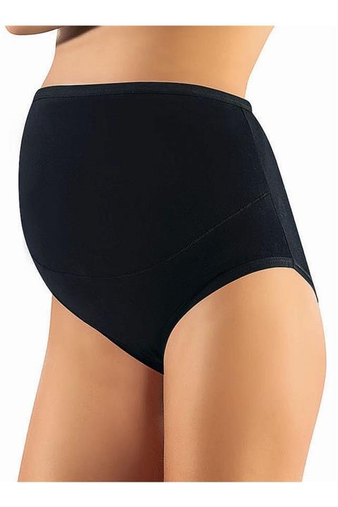 Anıt Kadın Siyah Pamuklu Hamile Külot