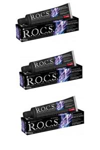 R.O.C.S. Rocs Sensation Whitening Beyazlatıcı Parlatıcı Diş Macunu 60 ml X3