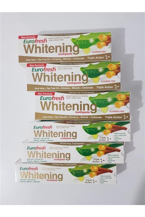 Farmasi Eurofresh Aloeveralı Misvaklı Diş Macunu 3x 112 gr+ 3 X 50 gr