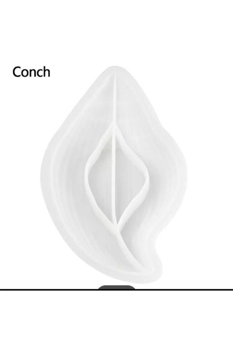 Shiny Resin Epoksi Silikon Kalıp Kase (deniz Kabuğu Modeli)