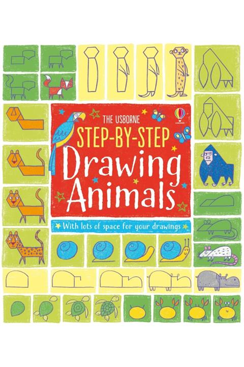 Usborne Step-by-step Drawing Animals