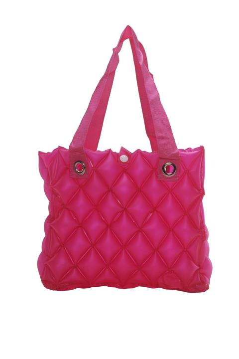 TREND Kadın Pembe Şişme Plaj Çantası Br10