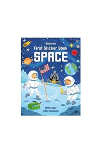 The Usborne First Sticker Book Space