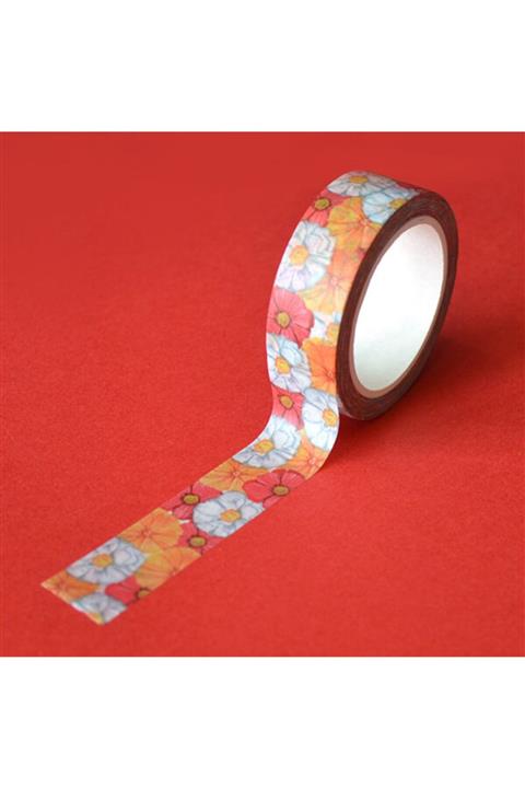 kagito New Paint Papatya Desenli Bant - 1,5 Cm X 10 Mt.
