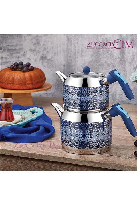 Kahramanlar Enza Mavi Mega Boy Çaydanlık