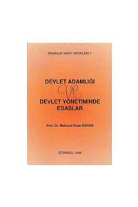 KitapSever Devlet Adamlığı Ve Devlet Yönetiminde Esaslar