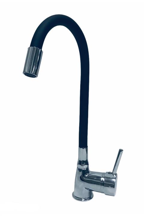 Guadro Armatür Esnek Haraketli Borulu Mutfak Eviye Musluğu Çeşmesi Bataryası