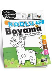 Nihan Hobi Kodlu Boyama 5-6 Yaş