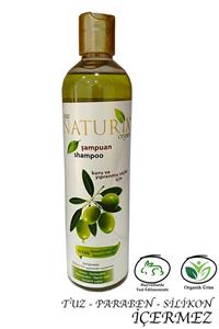 Ilgaz Naturix Organix %100 Doğal Zeytin Yağ Ve Keratin Özlü Şampuan 2 Güçlü Etki Kuru Ve Yıpranmış Saçlara Şampuan 400 Ml