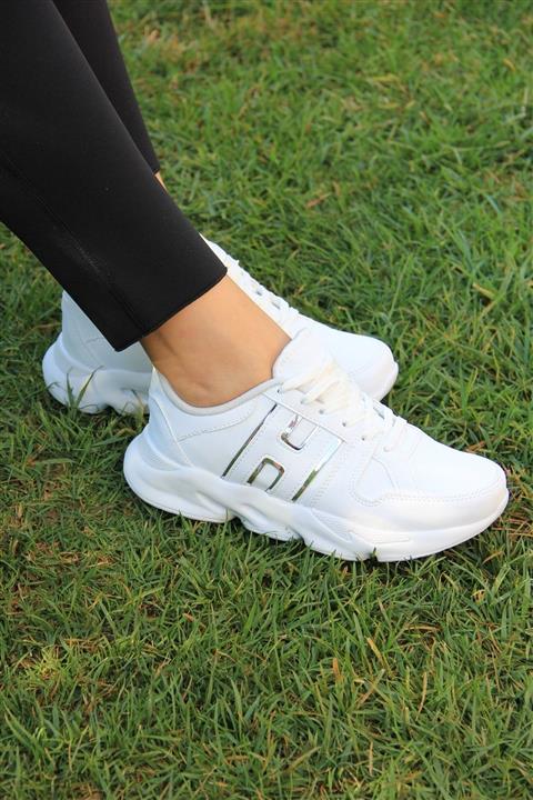 Hotan Beyaz - Ayna Unisex Sneaker