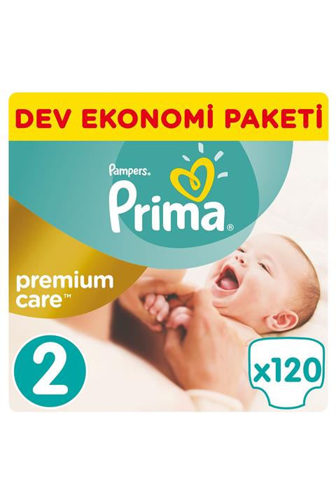 Prima Mini Bebek Bezi Premium Care 2 Beden 120 Adet