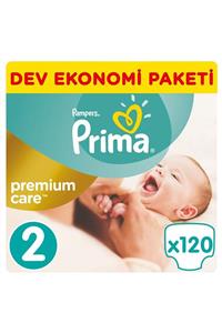 Prima Mini Bebek Bezi Premium Care 2 Beden 120 Adet