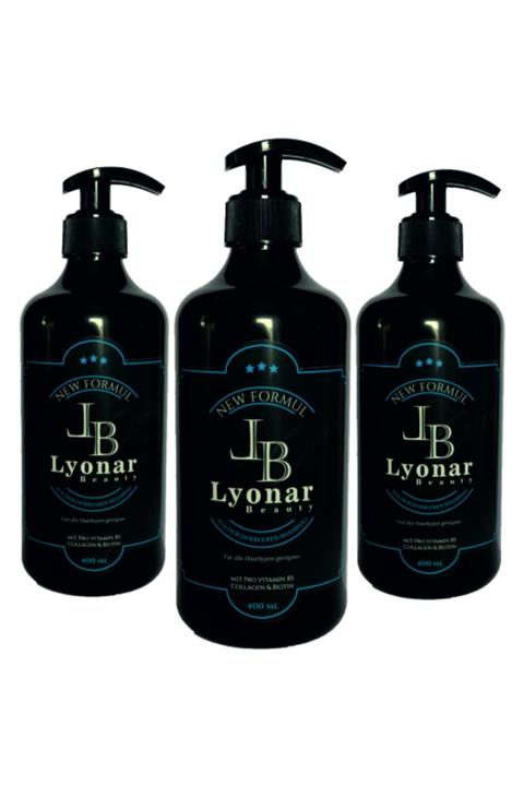 Lyonar 3 Adet Ardıç Katranı Şampuanı 400ml Seti Tuz Sülfat Ve Paraben İçermez