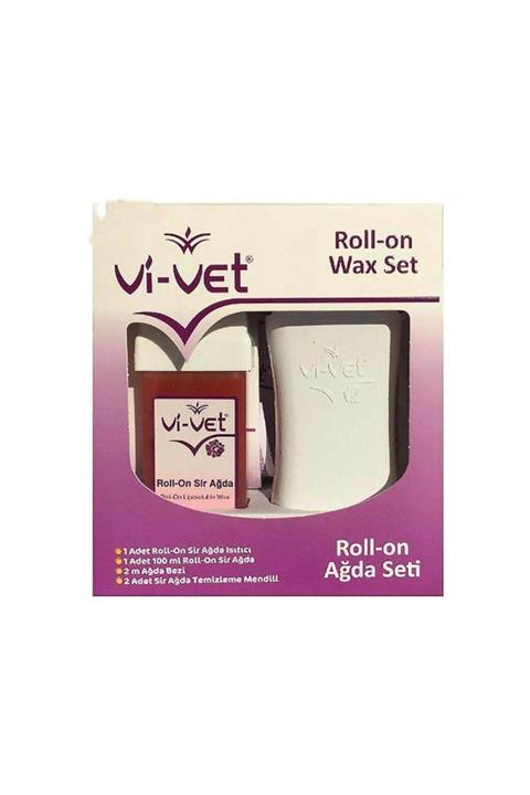 Vivet Isıtıcılı Set Sir Ağda Roll-on Kategori: Ağda & Tüy Dökücü
