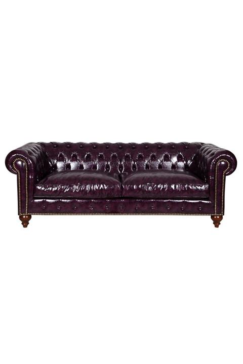 3A Mobilya Purple  Pullap Chesterfield 230X90X80 CM