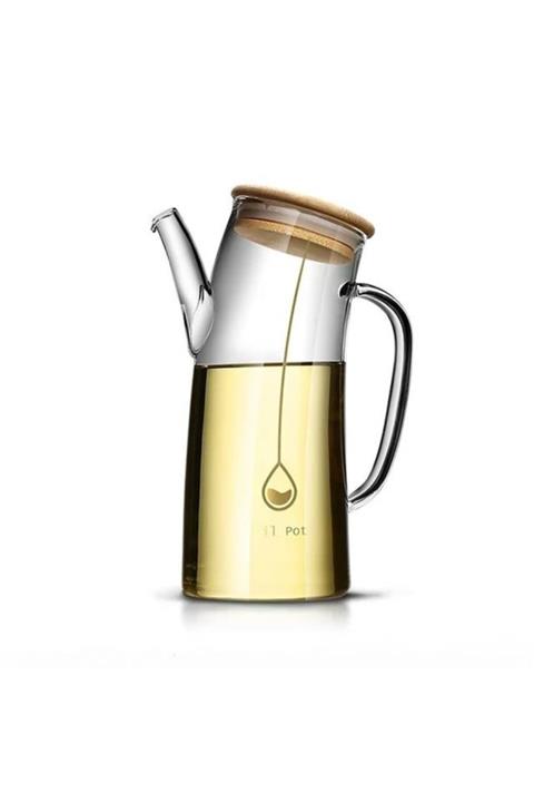 AROW 1 Adet 1000 ml Borosilikat Cam Yağdanlık