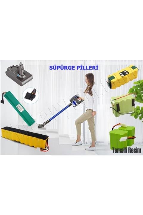 Hoover Sj144 Wsr4 017 14.4v Nimh 1300mah Tnl Şarjlı Süpürge Bataryası