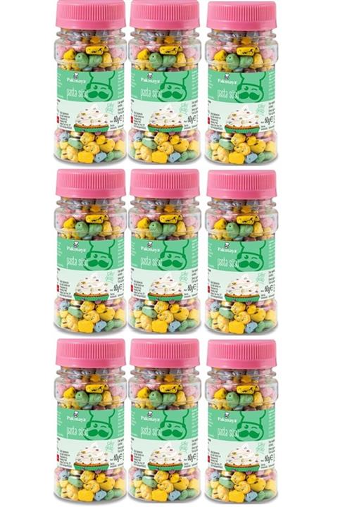 Pakmaya Pasta Süsü Çakıl Taşı 50 Gr X 9 Adet