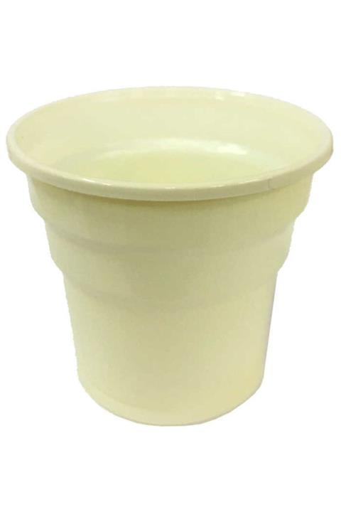 whiteavm Bardak Plastik 200 Cc Krem Pk:25