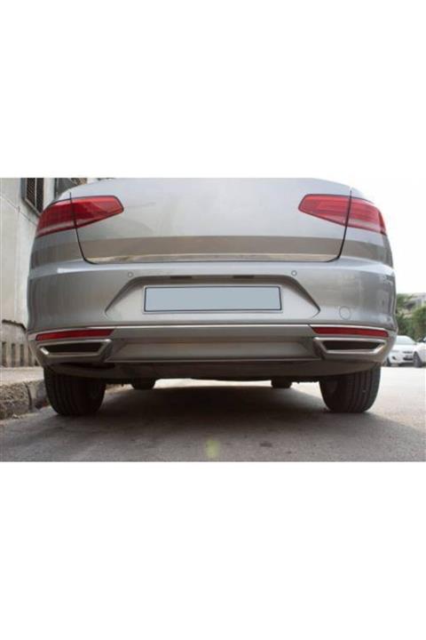 OTOTUNING53 Volkswagen Passat B8 Krom Egzoz Görünümlü Difüz
