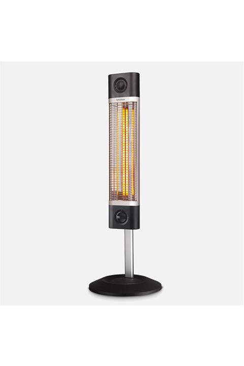 Srh Veito Elektrikli Soba 1700w Iki Kademeli Taşınabilir Dikey Ayaklı Infrared Isıtıcı Ufo Tarzı Yanan