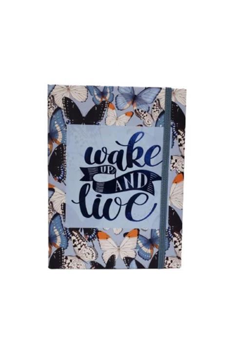 Modacımgür Uyan Ve Yaşa Tasarımlı Lastikli Defter