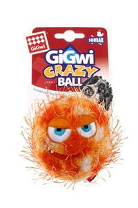 Gigwi Crazy Ball Çlıgın Kirpi Top Köpek Oyuncağı 6 cm Sarı Oranj