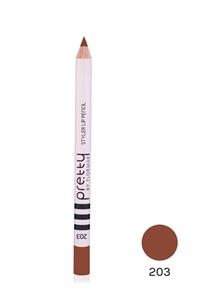 Flormar Dudak Kalemi - Pretty By Flormar Styler Lipliner 203 Choco Milk 8690604469758