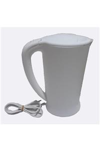 İstoç Türk 1 Litre Kapasiteli Beyaz Renk 80cm Kablolu 29x19x11cm Kettle