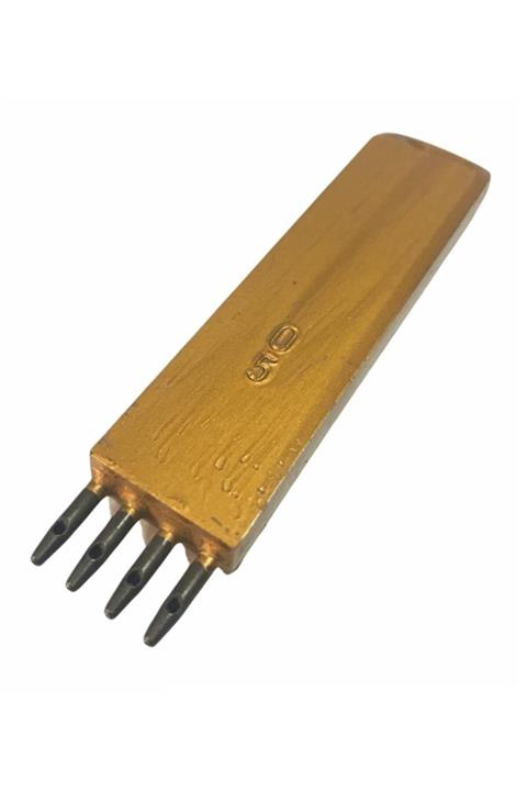 srtfootcare Vurma Zımba (çok Delikli) 5mm Deri El Aleti 4 Lü