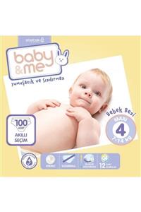 Baby&Me Maxi 4 Numara Bebek Bezi 7-14 Kg 100 Adet Bae-20084