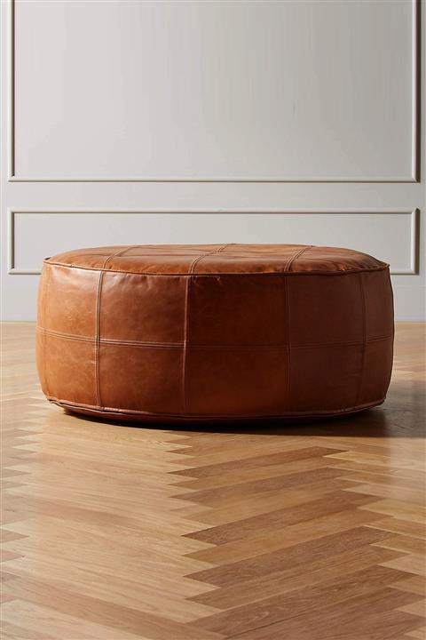 Modabilya Bianca Yuvarlak Puf