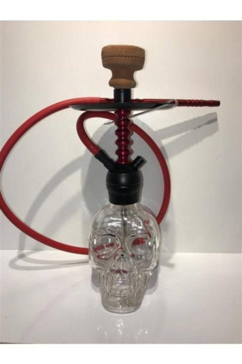 AVOCATTO Çelik Kuru Kafa Nargile Takımı