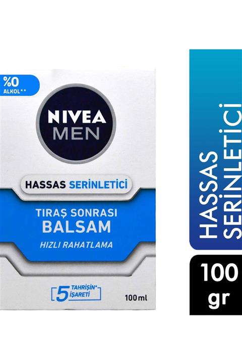 Nivea Erkek Tıraş Sonrası Balsam 100 Ml Hassas Serinletici 4005808914715